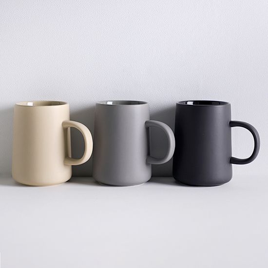 로젤리나 도자기 빅머그 450ml 3color 택1
