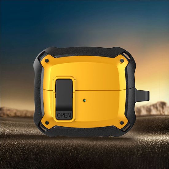 갤럭시버즈3 프로 호환 단색 락 잠금 범퍼 하드케이스