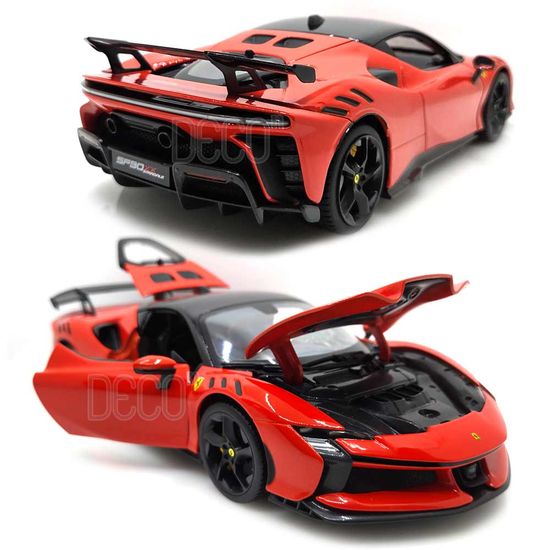 1:18 페라리 SF90 XX 스트라달레 레드 미니카 