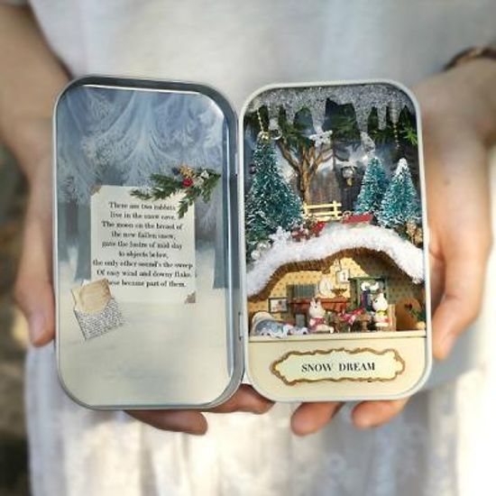 [adico]DIY 미니어처 드림박스 - 크리스마스 인형