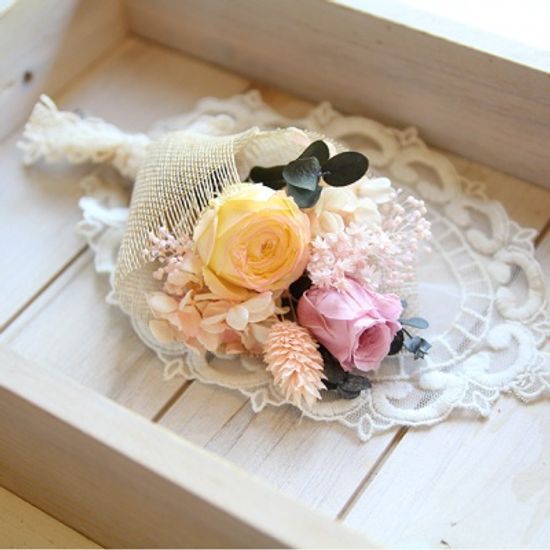 납골당(추모)꽃-옐로&핑크로즈