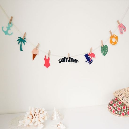 미니 썸머 가랜드