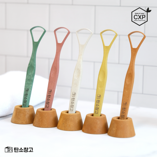 [2개세트] CXP목재 칫솔거치대 칫솔꽂이 칫솔홀더