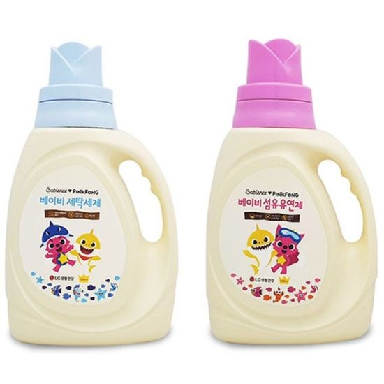 쿨샵 베비언스 핑크퐁 베이비 섬유유연제 유아세제[W9