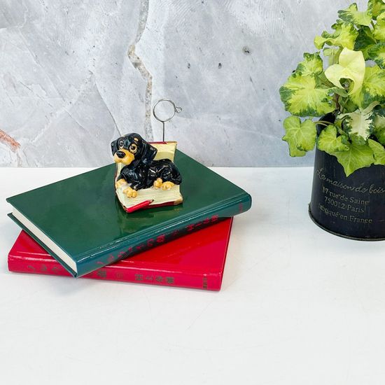 닥스훈트 메모 홀더