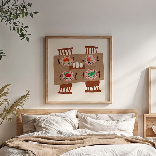 Dinner time, 차윤아트 작가 그림