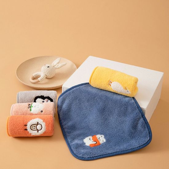 컬러풀 사각 극세사 핸드타올 1P(WFGODNC)