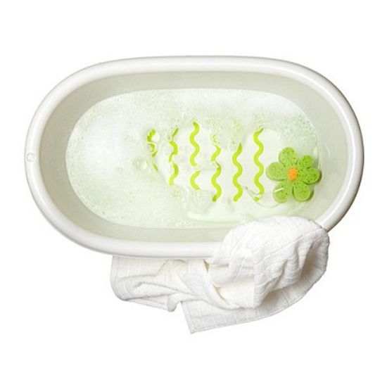 LATTSAM baby bath/ 아기 목욕통, 렛삼 아기욕조 (화이트)