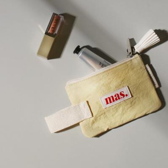 Mini strap pouch _ Solid 라이트옐로우