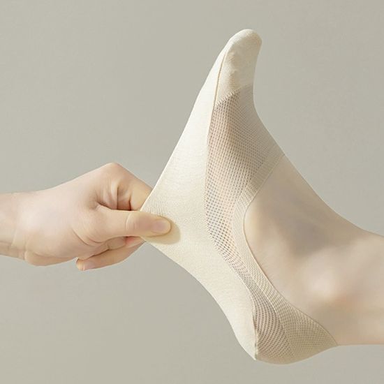 릴리네 메쉬 여름 아이스 실크 발목 시스루 양말