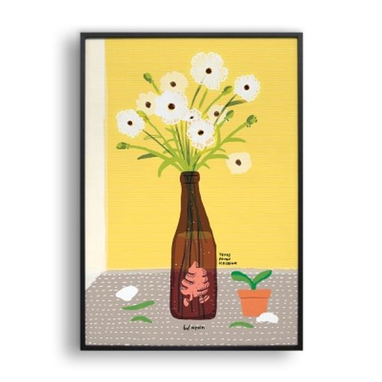 Still Life No.3 Texas pecan icecream /일러스트액자