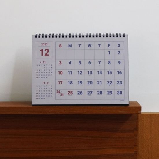 리훈 2023년 레트로 탁상달력 책상 데스크 카렌다