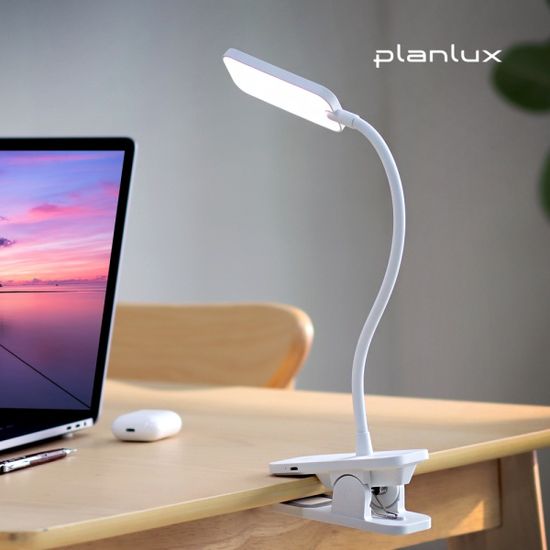 플랜룩스 무선 LED 집게스탠드 미니 침대 독서등