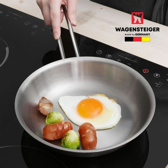 바겐슈타이거 통3중 스텐 인덕션 브랜치 후라이팬 22c