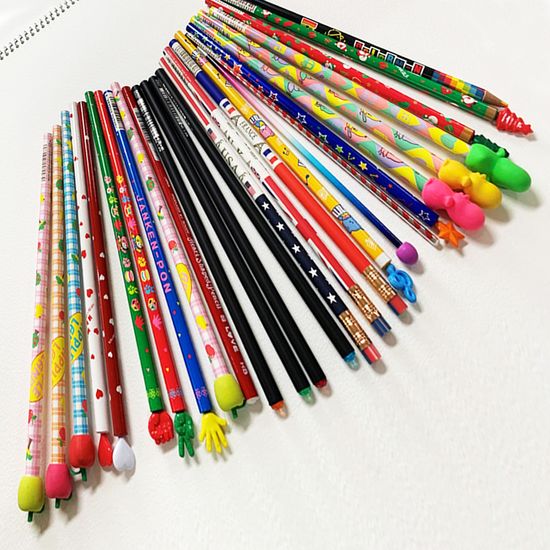 아이볼 디자인연필 HB  [ 색상램덤발송]