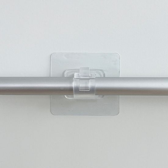 부착식 투명 양압기 호스 거치대 2p