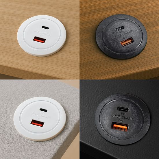 아이클 빌트인 충전기 고속 C타입 매립형 