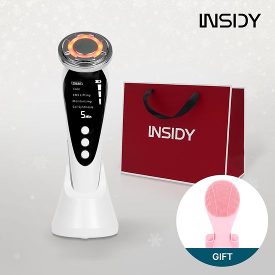 인사이디 고주파 갈바닉 마사지기 진동클렌저 IFC-10