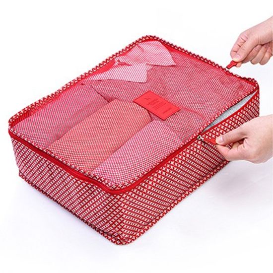 PATTERN CLOTHES POUCH size L 여행용 의류 파우치