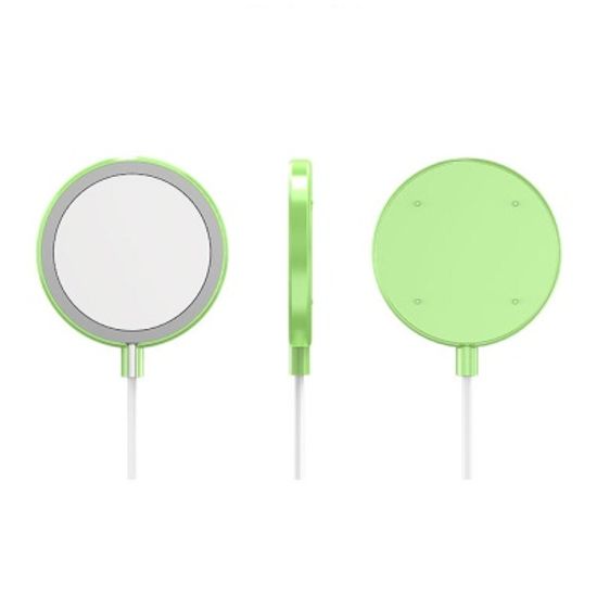 맥세이프 무선충전기 보호 캔디 컬러 투명 젤리케이스