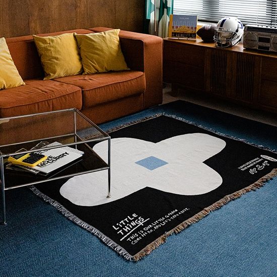 리틀띵스 우븐 블랭킷 - one