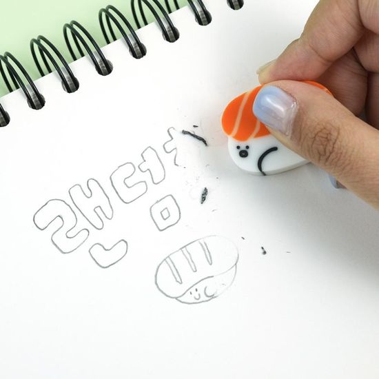 핑크풋 랜덤지우개ver12