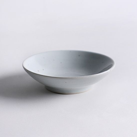 진 고백자 국산도자기 깊은찬기 1p