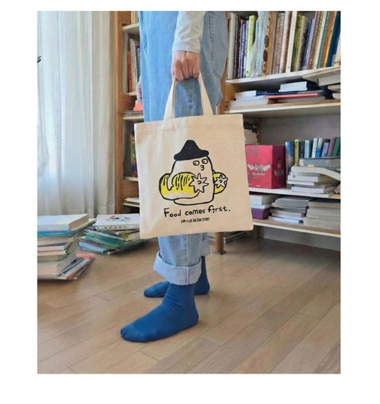 [ Food Comes First ] 에코토드백 - 이파라파냐무냐무