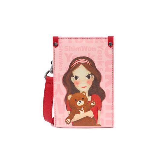 [육심원]스퀘어백 MINI 핑크베어