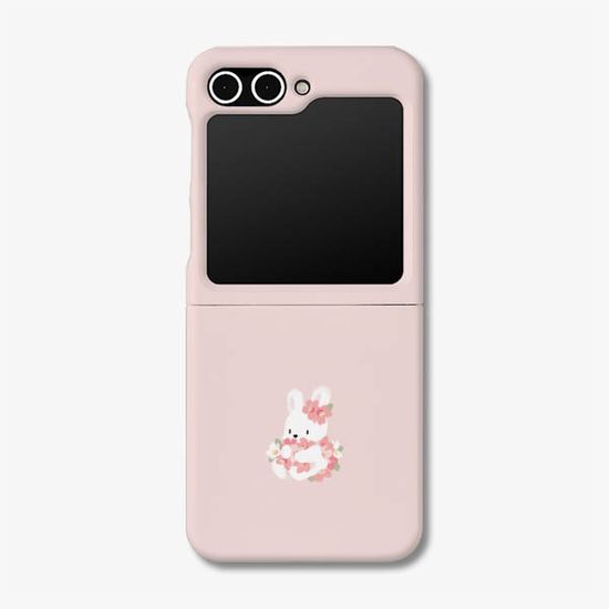 JJU 봄 토끼 Z플립5/6 하드케이스