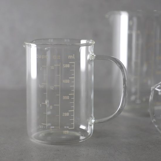 시아 내열유리 계량컵 500ml