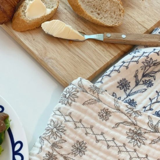 케이블랑 들꽃 키친크로스 행주 테이블매트 (2colors)