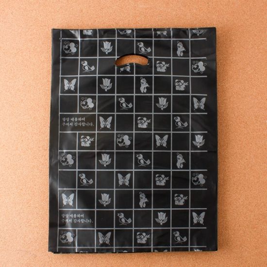 100p 양장비닐봉투(블랙)(30)/쇼핑몰판매용