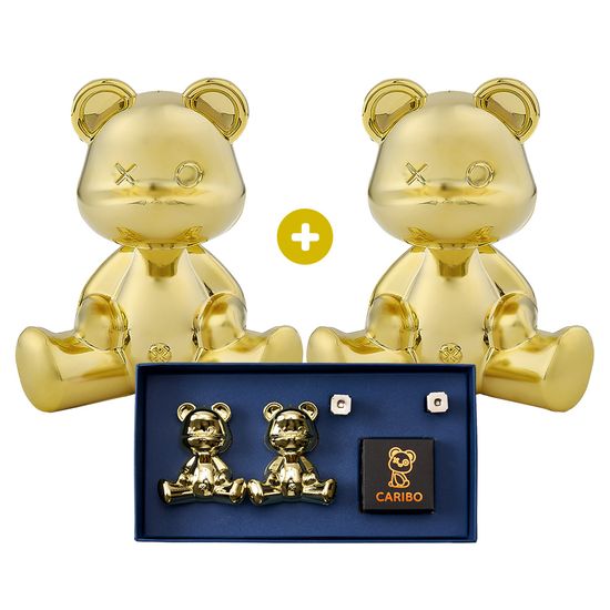  카리보 허그베어 차량용방향제 ver.1 크롬버전