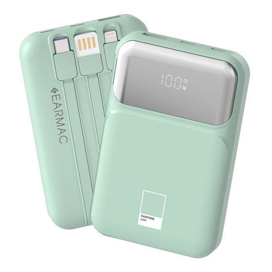 이어맥 팬톤 빌트인 케이블 고속 보조배터리 10000mAh