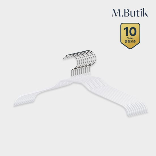 엠부띠끄 자켓용 상의 논슬립 옷걸이 M_41F 10개입