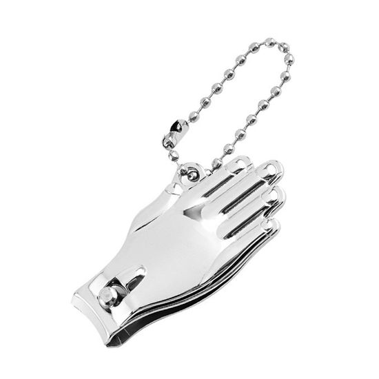 합장 손톱깎이 불교 굿즈 웃긴 쓸데없는 키링 행운