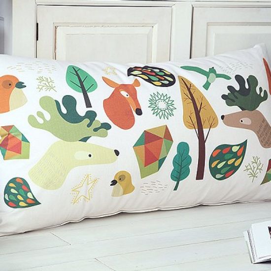 자체제작 애니멀스토리 헤드쿠션커버 / 솜미포함