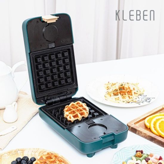 클리벤 다이얼식 타이머 레트로 와플 메이커 KSM-650