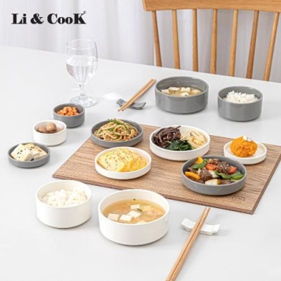 리앤쿡 모던 도자기 4인 홈세트 32p