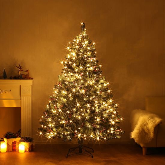 [도토로] 180cm 열매 트리 + 300구 LED 전구 (웜색)