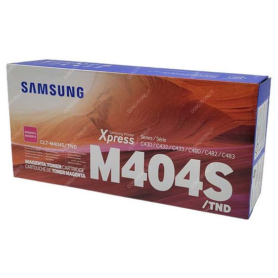 삼성정품 SL-C483W 토너 빨강 CLT-M404S