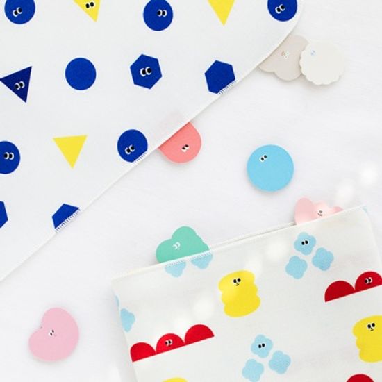 라이브워크 일러스트 손수건 (15종)