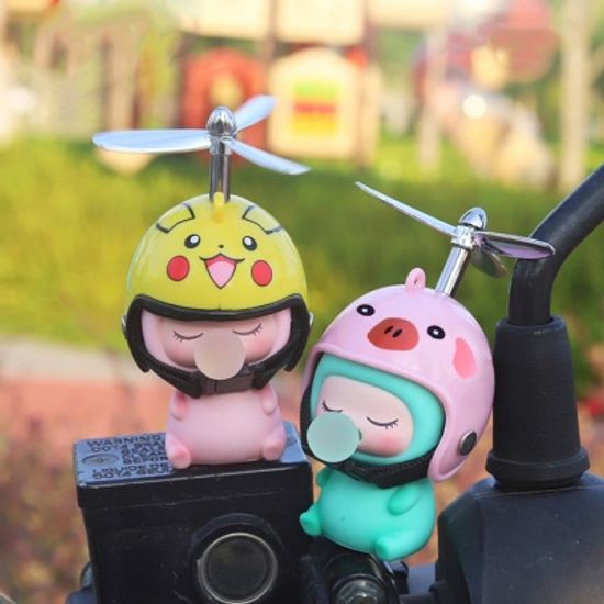 프로펠러 헬멧 드래곤 자동차 자전거 오토바이 장식품