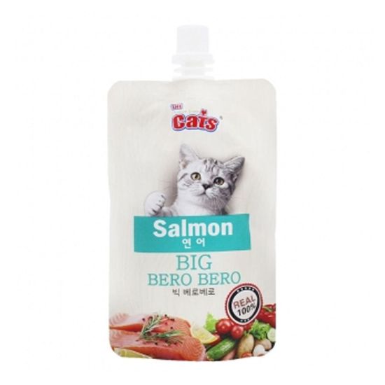 고양이 빅베로 연어 85g 1P 습식 짜먹는 영양 간식(WD37F6C)