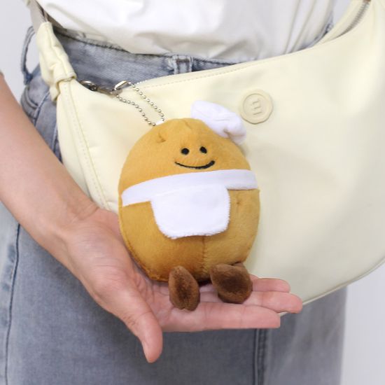 단란한 감쟈 패밀리 감자 인형 키링 열쇠고리