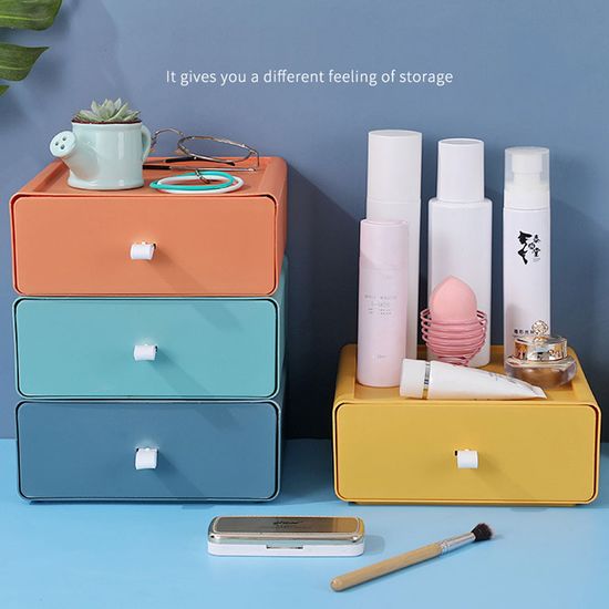 다용도 책상 소품 수납 함 정리함 미니 서랍장 보석함