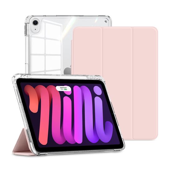 아이패드 미니 7/6세대 클리어범퍼 펜슬 수납 케이스