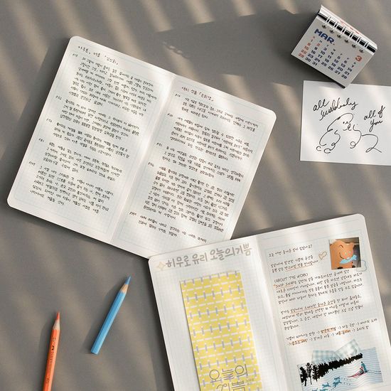 아이코닉 슬로우 B6 모눈노트