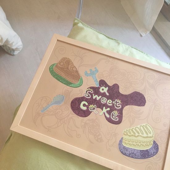 달콤한 케이크 포스터 A Sweet Cake Poster (A3)